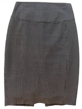 Express Design Studio Black and White Pencil Skirt (Size 0)